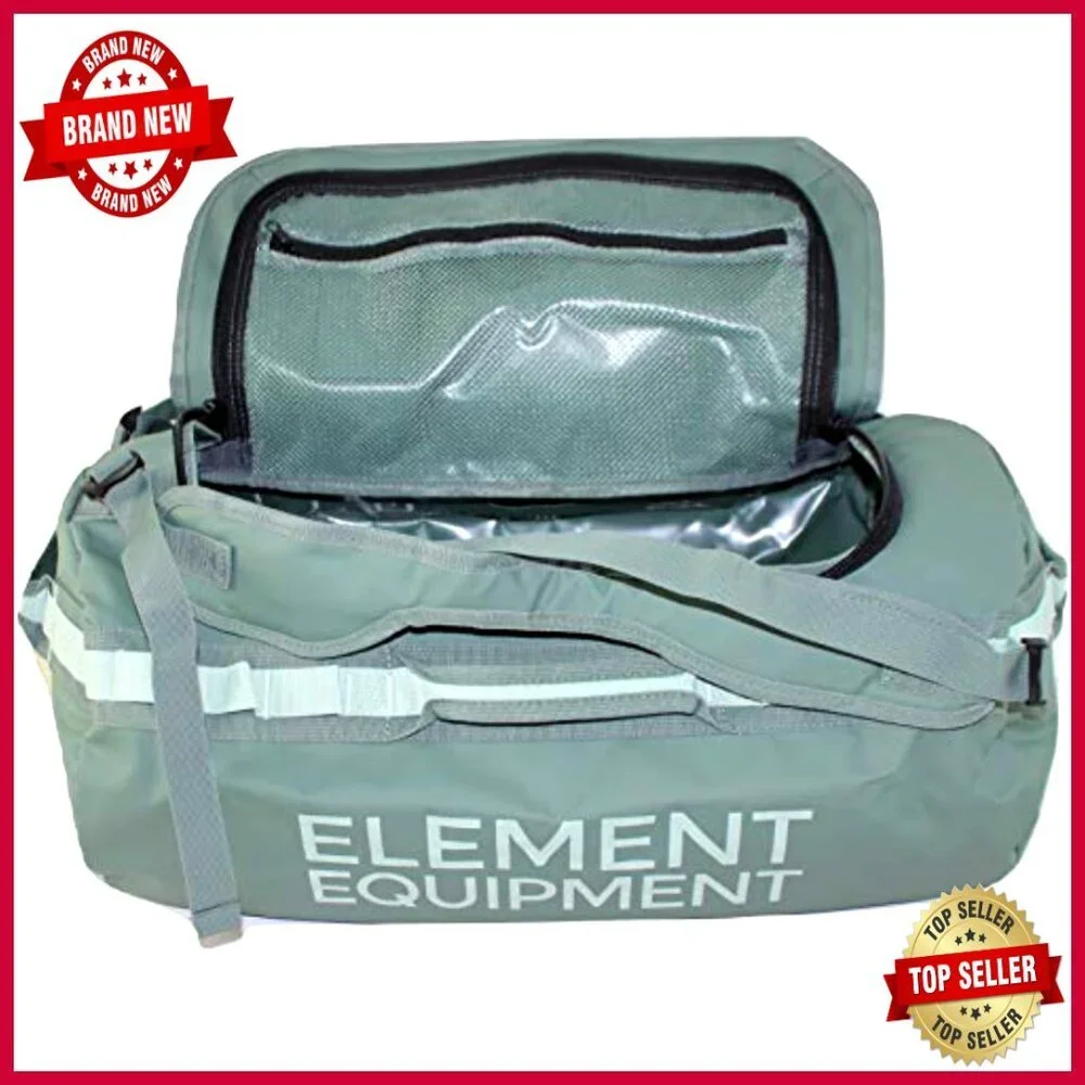 Waterproof Travel Duffel Bag with Padded Shoulder Straps, 30L Small